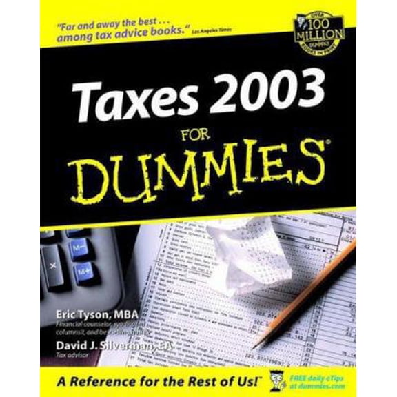 Pre-Owned Taxes For Dummies (Paperback) 0764554751 9780764554759