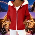 thumbnail image 3 of Wlynlyn Jackets for Women Fleece Lined Zip up Hoodies Fall Winter Long Sleeve Sweatshirts Jackets with Pockets, 3 of 10