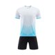 thumbnail image 1 of Odeerbi Niños Niñas Malla Rápido Seco Uniforme de Fútbol Set Gradiente Camiseta Shorts Respirable Ropa Deportiva Atlética Para 5-15 Años, 1 of 6