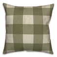 thumbnail image 2 of Creative Products Green Buffalo Check 18 x 18 Spun Poly Pillow, 2 of 3