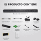thumbnail image 5 of Barra De Sonido Cine En Casa Desmontable Bluetooth Bocinas negro, 5 of 5