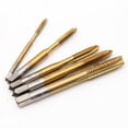 thumbnail image 3 of HSS Spiral Point Machine Taps Kit - Single M10 (30g) for Through-Hole Threading, High-Speed Steel Construction, Precision Engineered, Easy to Operate, Suitable for Internal Thread Cutting Applications, 3 of 5