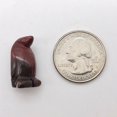 thumbnail image 4 of March of The Penguins Brecciated Jasper Animal Beads | 21.5x12.5x11mm | Green | 2 Beads, 4 of 10
