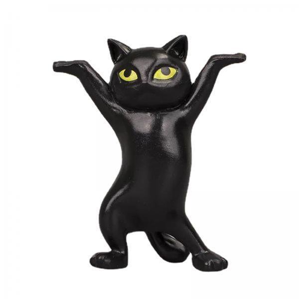 Paquete de 2 a 10 Gatos Bonitos , Decorativa, Decoración de Escultura de , Color Negro 10 piezas Sunnimix Escultura de estatua de gato