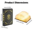 thumbnail image 4 of Lámpara Libro Plegable Recargable LED Vergissm 6.5", 4 of 7