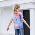 thumbnail image 5 of Lanbubble Girls Short Sleeve Graphic T-Shirt Fashion Cat Tee, Sizes 7-12, 5 of 7