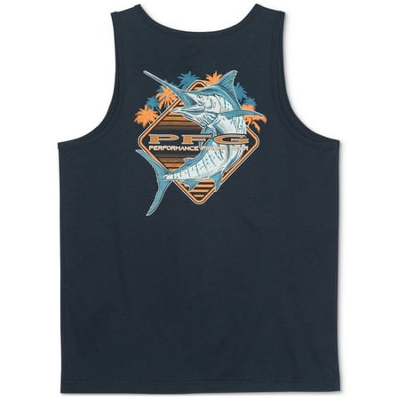 Columbia Men Regular fit Sleeveless Graphic Tank Top Shirt XL Blue Solid