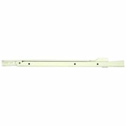 Knape & Vogt 1805H CW 550 22" Cream Epoxy Coated Self Close Euro Style Drawer Slide
