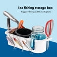 thumbnail image 3 of Versatile Tool Organizer, Portable Yacht Functional Storage Boxes Convenient Multifunctional Waterproof Fishing Tackle Organizer for Yachts, Boats, Sea Fishing, 3 of 7