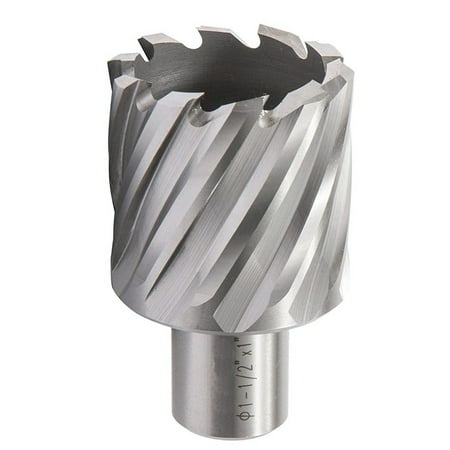 

HSS Annular Cutter 1-1/2 in. x 1 in. Cutting Depth With Weldon Shank