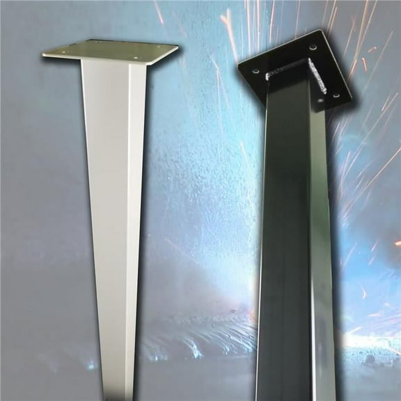 Matching Steel Post for the M1-LT Mailbox, Gray - 2.5 x 2.5 x 57 in.