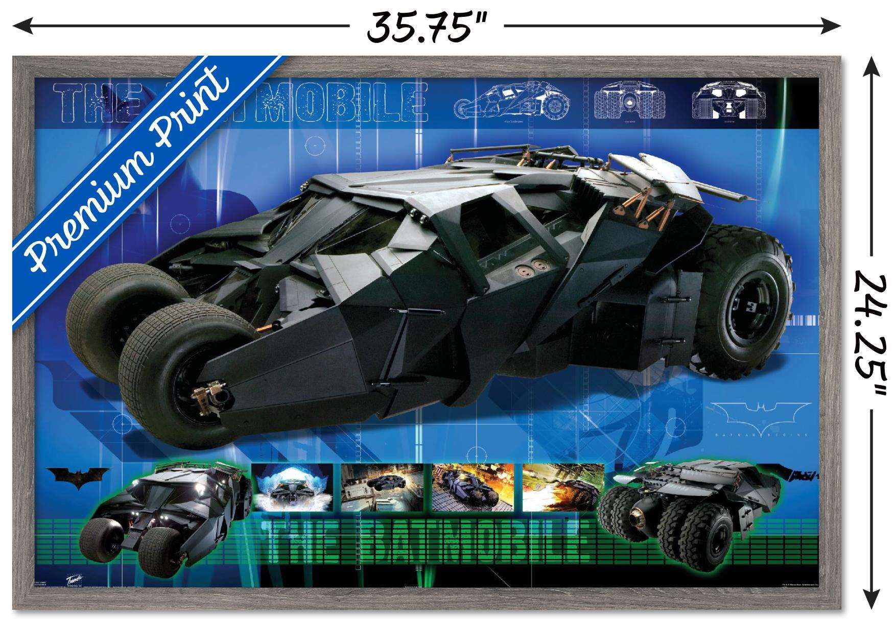 DC Comics - Batman - Mobile Wall Poster, 22.375" x 34", Framed
