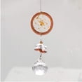 thumbnail image 4 of Atrapasueños de cristal y atrapasueños para ventana, colgante de arcoíris Fengshui con bola de araña, 4 of 5