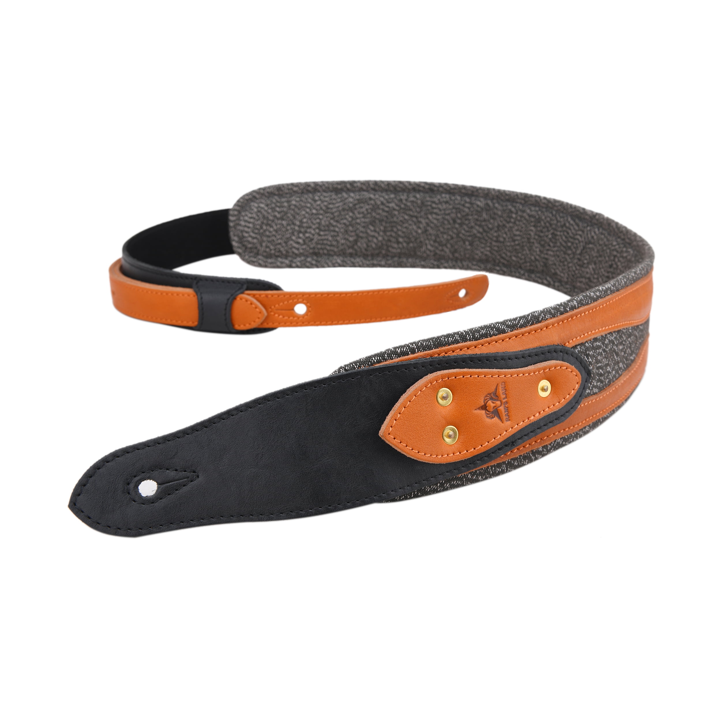 Padded Cowhide Leather Guitar Strap for Acoustic Electric Bass Guitar Handmade Strap