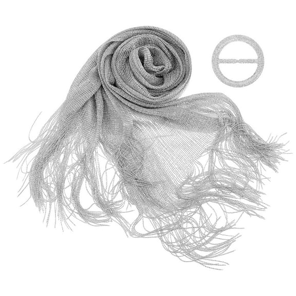 Zehuanyu Shawls And Wraps For Women Scarf Dressy Sparkling