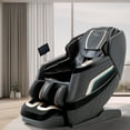 thumbnail image 6 of Alfine  Massage Chair, 4d full body massager recliner chairs with heat, Zero Gravity SL-Track, AI Voice Control，Automatic Footrest（A66 Black）, 6 of 12