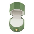 thumbnail image 3 of Hexagonal Flannel Ring Box, Velvet Ring Box with Multipurpose Jewelry Storage,Ring Box for Proposal, Engagement, Wedding and Photography, 3 of 7