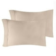 thumbnail image 2 of Superior Modal From Beechwood 400TC Linen Pillowcase Set, King, 2 of 7