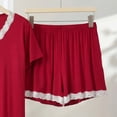 thumbnail image 4 of Wensltd Women Sleep Dress Solid Color Spaghetti Strap Scoop Neck Soft Lightweight Comfy Casual Nightwear for All Season, 4 of 5