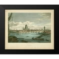 thumbnail image 2 of Greig, J. 24x20 Black Modern Framed Museum Art Print Titled - View of London, 2 of 5