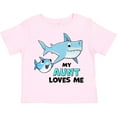 thumbnail image 3 of Inktastic My Aunt Loves Me with Cute Sharks Boys or Girls Toddler T-Shirt, 3 of 5