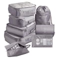 thumbnail image 1 of Abbracc 8Pcs/Set Packing Cubes Clothes Sorting gray, 1 of 9