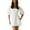 White, variant on TSADFHJI Black Skirt Mini Pencil Women’S Fall Smocked Dress Square Neck Puff Sleeve Casual Vintage A Line Short Mini Dress M White