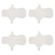 thumbnail image 3 of Compresas sanitarias reutilizables antifugas, compresas menstruales lavables y transpirables, compresas sanitarias suaves y respetuosas con la piel, 4 Uds., L, blanco, 3 of 14