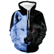 thumbnail image 4 of Sudadera con capucha para hombre de otoño con estampado de lobo animal, jersey estampado 3D, moda urbana, sudadera popular de manga larga de gran tamaño para hombre, 4 of 4