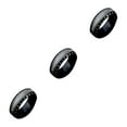 thumbnail image 4 of Maytalsory Unique Vintage Steel Ring Suitable For All Genders Metal Ring For Men Gifts For Friends Vintage Rings All black 10 3Set, 4 of 6