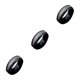 thumbnail image 3 of Anillo de Acero Vintage Unisex Minnieouse Todo Negro 7, 3 of 6