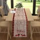 thumbnail image 5 of Bandera de mesa navideña, mantel decorado con tapete de Papá Noel y cervatillo con ambiente festivo, 5 of 5