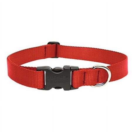 UPC: 0746889225522 | Lupine 22552 Adjustable Dog Collar  Red  12 x20