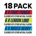thumbnail image 4 of Great Value Sport Hydration Drink, Variety Pack Fruit Punch, Lemon Lime & Mixed Berry, 12 fl oz, 18 Bottles, 4 of 11