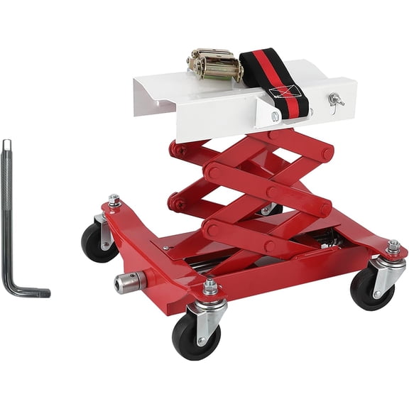 450 Lbs Auto Repair Lifting Jack - Heavy-Duty Transmission Jack for Easy Vehicle Maintenance and Transmission Replacement