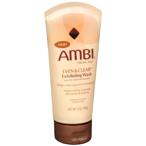 Ambi Skin Care Even And Clear Exfoliating Facewash 5 Oz