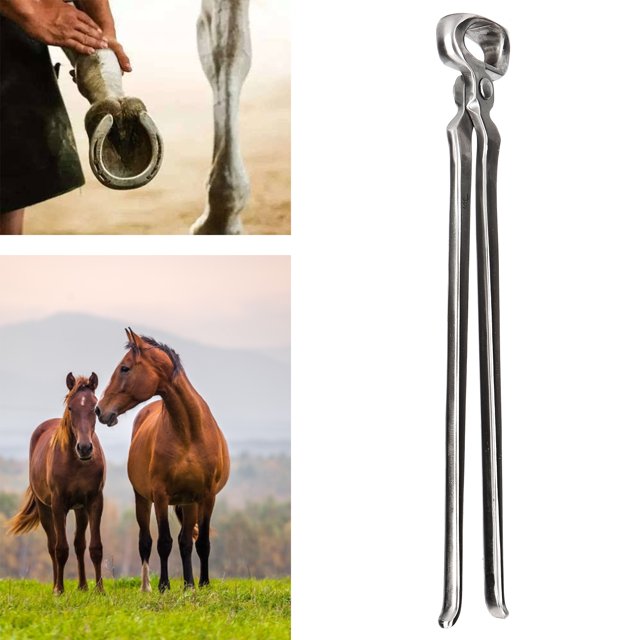 Recortadora de Pezuñas Cortadora de Pezuñas Multifuncional de 15 Pulgadas Herramienta de Corte de Pezuñas para Caballos de Granja