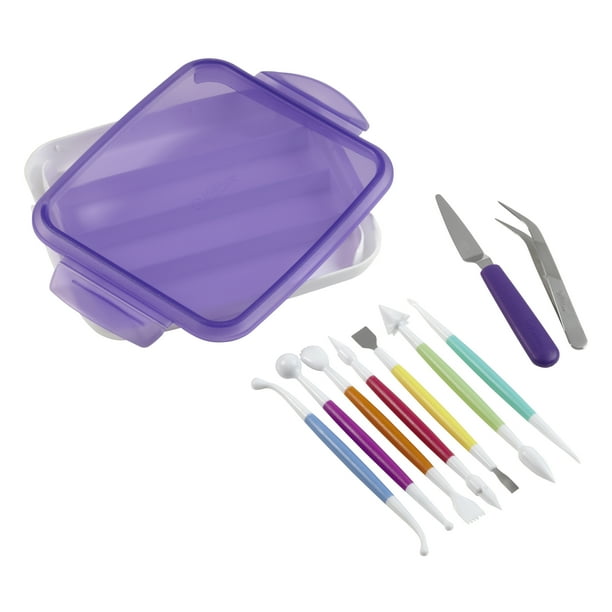 Wilton Fondant and Gum Paste Tools Set, 10Piece