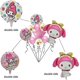thumbnail image 2 of 10Pcs Cute Anime Party Decoration Balloons,Aluminum Film Material Double Sided Balloons,Anime Theme Party Supplies,Kawaii Birthday Party Ballons, 2 of 4