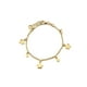 Bracelet de Charmes de Fleur d'Or en Argent Sterling de 5 Po – image 1 sur 1