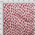 thumbnail image 3 of oneOone Cotton Flex Red Fabric Valentine Heart Fabric For Sewing Printed Craft Fabric By The Yard 40 Inch Wide, 3 of 5