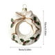 thumbnail image 3 of Decoraciones de PVC, decoraciones navideñas, coronas navideñas, copos de nieve, adornos colgantes para árbol de Navidad, accesorios decorativos para arreglos de escenas, decoraciones de Halloween, dec, 3 of 6