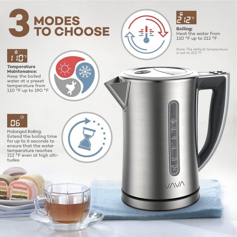 vava electric kettle temperature control water kettle