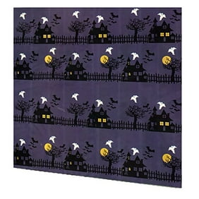 Zkgk Happy Halloween Waterproof Shower Curtain Bathroom Decor Sets