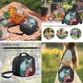 thumbnail image 6 of Yspwyqan Fire White Wolf 4Pcs Kids Backpack Set with Lunch Box Pencil Case Water Bottle, Lightweight Large Capacity Boys Backpack Set for Elementary School, 6 of 7