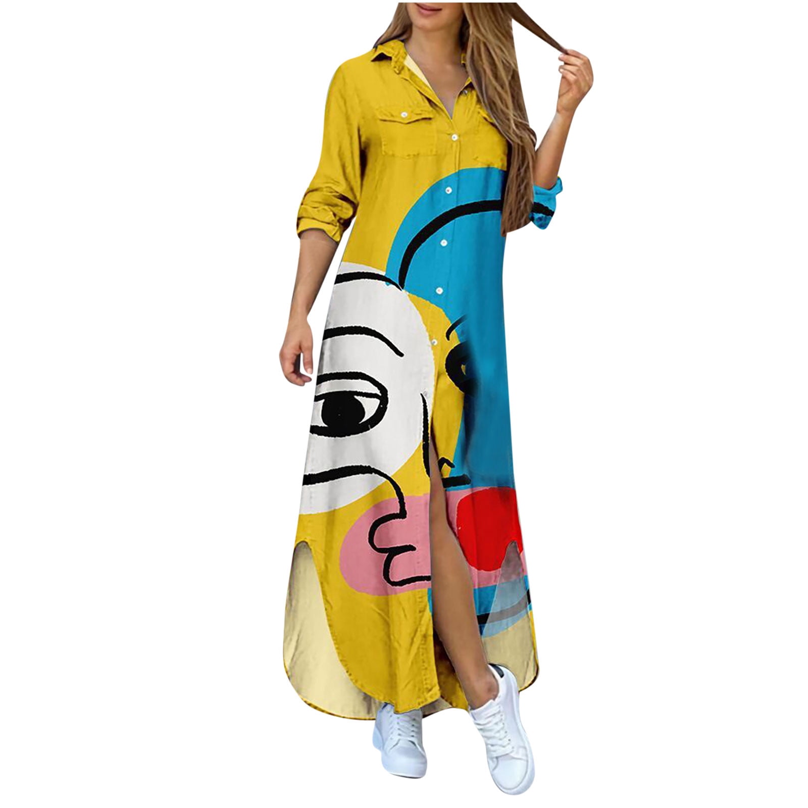 BEFOKA Summer Dresses Fashion Women 