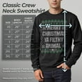 thumbnail image 5 of Men's Home Alone Merry Christmas Ugly Sweater  Sweatshirt Black Medium, 5 of 9