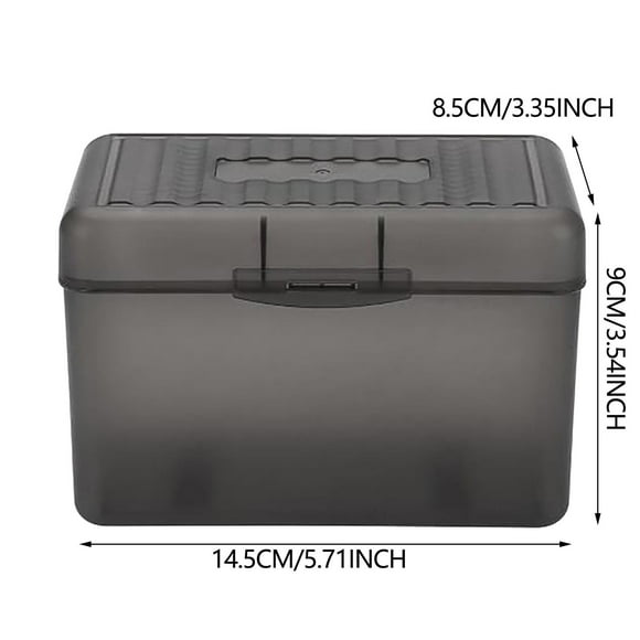 3x5 Index Card Holder with 100 Heavyweight Ruled Index Cards and 25 Plastic Dividers, TealGray C