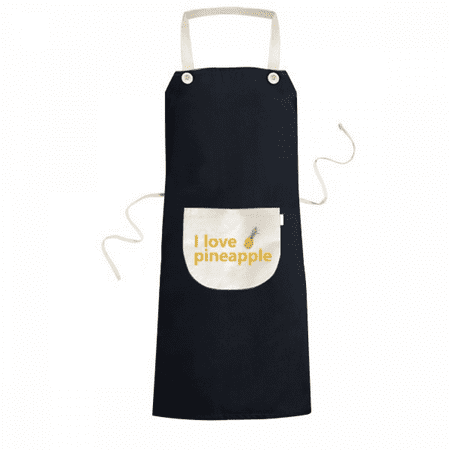 

I Love Fruit PineFruit Art Deco Fashion Apron Bib Sarong Cooking Baking Kitchen Pocket Pinafore