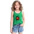 thumbnail image 5 of Miqool Toddler Boys Girls Basketball Tank Tops Kids Sleeveless Athletic T-Shirts for Dance Performance for 3-15 Years, 5 of 6